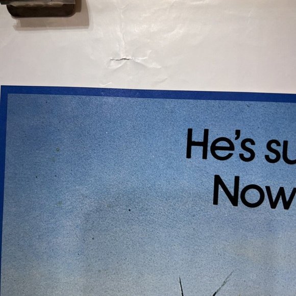 1986 “Crocodile Dundee” ORIGINAL Theatre MOVIE POSTER 27” X 41” One Sheet Comedy - Picture 3 of 3